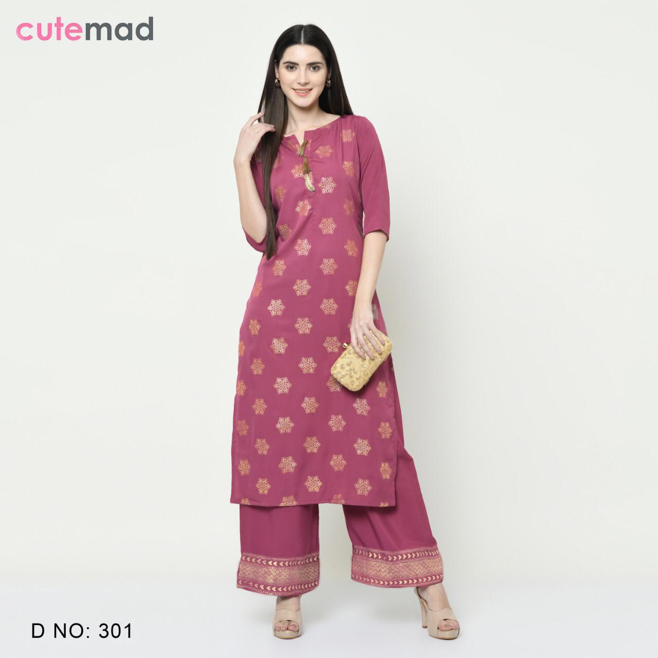 Cutemad Vol-3 American Crape Kurti Catalog Cutemad Vol-3 American Crape Kurti Catalog